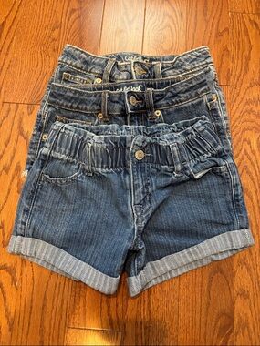 Cat & Jack Blue Denim Shorts Set - 3 Pack